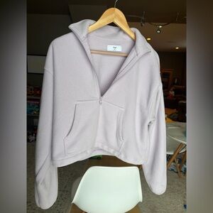 TNA Light Purple 1/2 Zip Fleece